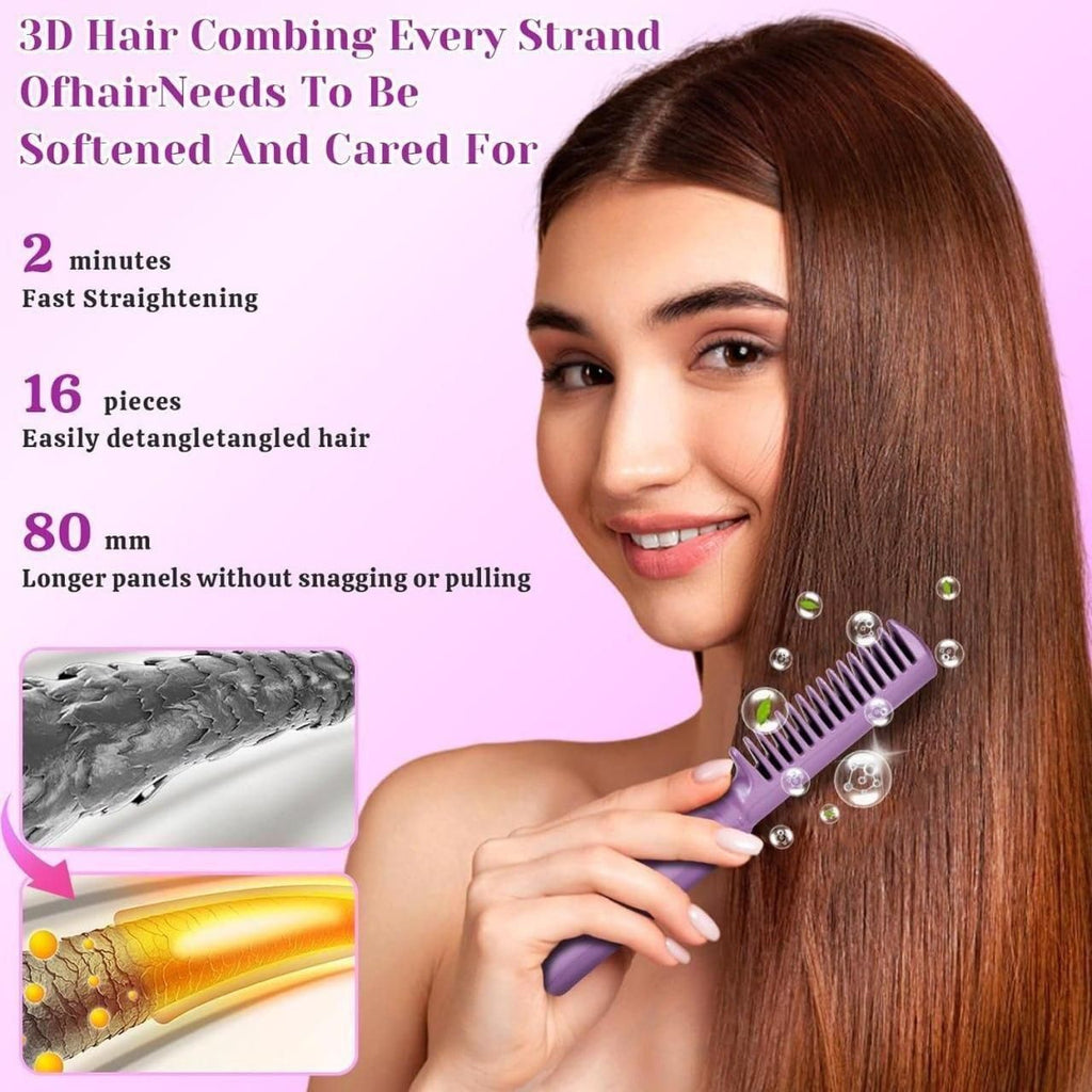 Meneflix Portable Mini Hair Straightener  Rechargeable Straightener